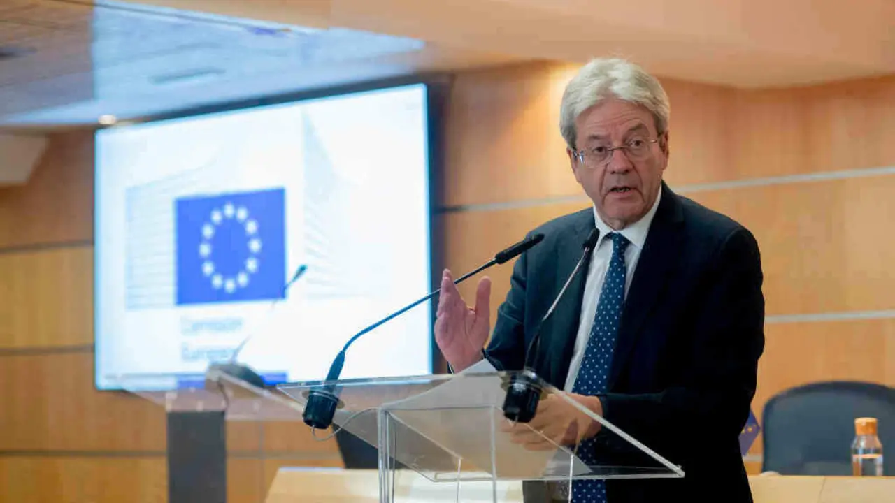 O comisario europeo de Econom&iacute;a, Paolo Gentiloni (Foto:  Alberto Ortega / Europa Press).