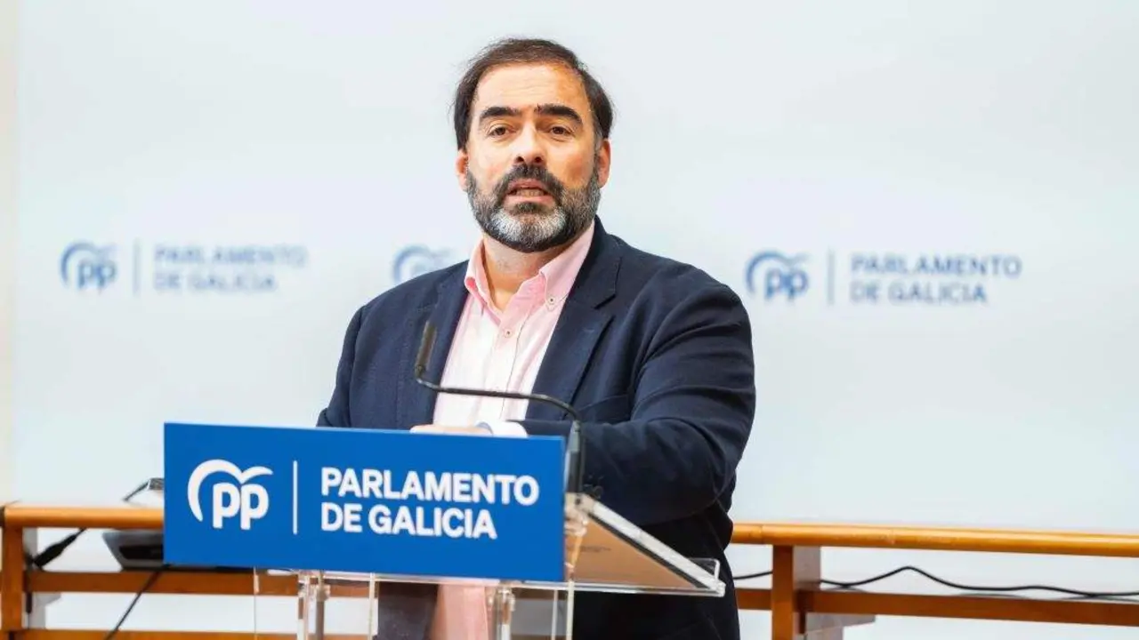 O portavoz do PP no Parlamento da Galiza, Alberto Pazos Cou&ntilde;ago (Foto: N&oacute;s Diario).