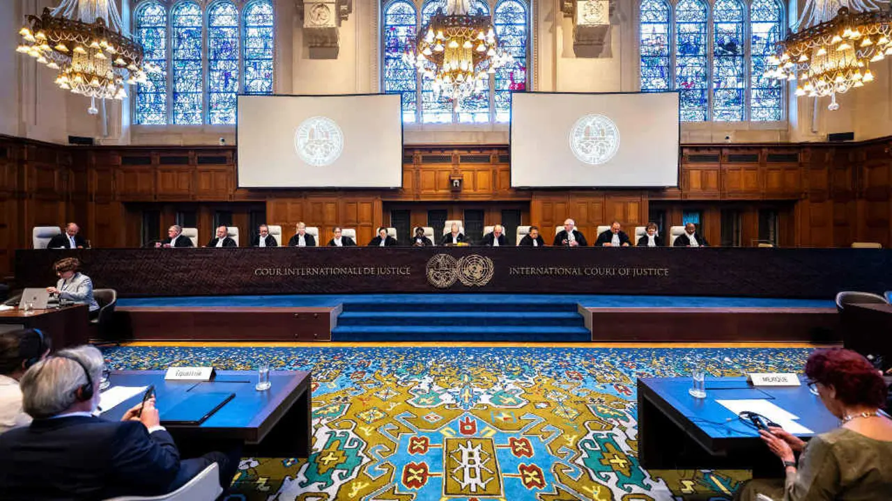Corte Internacional de Xustiza, a quinta feira. (Foto: CIX)