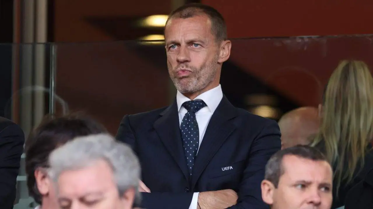 O presidente da UEFA, Aleksander Ceferin (Foto: Jan Woitas / DPA v&iacute;a Europa Press).