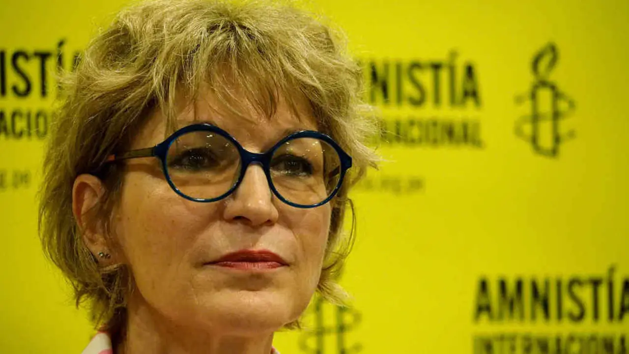 Agn&egrave;s Callamard, secretaria xeral de Amnist&iacute;a Internacional. (Foto: Carlos Garcia Granthon / Europa Press / Contacto)