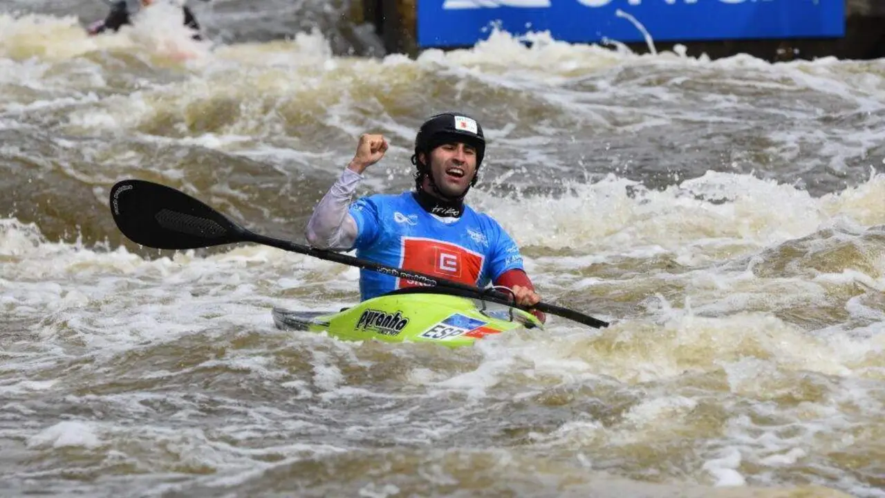 O palista tomi&ntilde;&eacute;s Manu Ochoa, este domingo, en Praga. (Foto: RFEP)