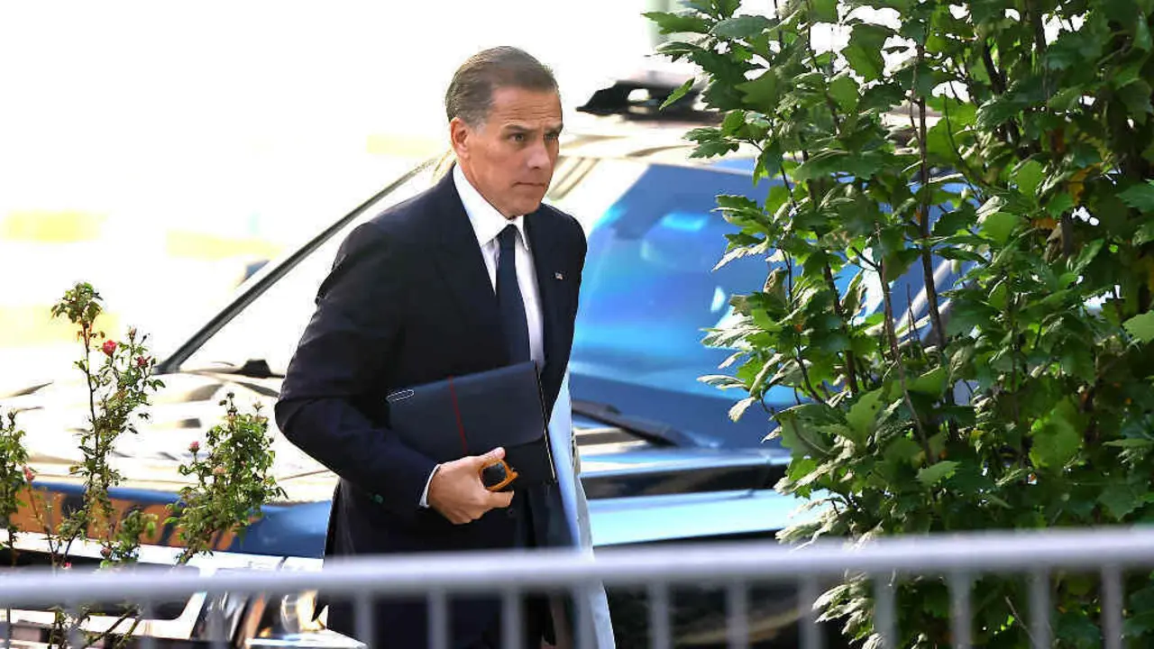 Hunter Biden, fillo de J. Biden, presidente dos EUA, hai unha semana. (Foto: Saquan Stimpson / Europa Press / Contacto)