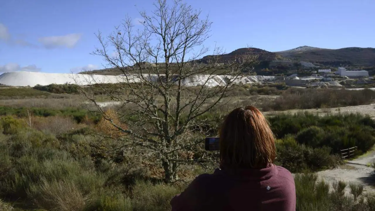 Explotaci&oacute;n mineira da Penouta, en Viana do Bolo. (Foto: Rosa Veiga / Europa Press)