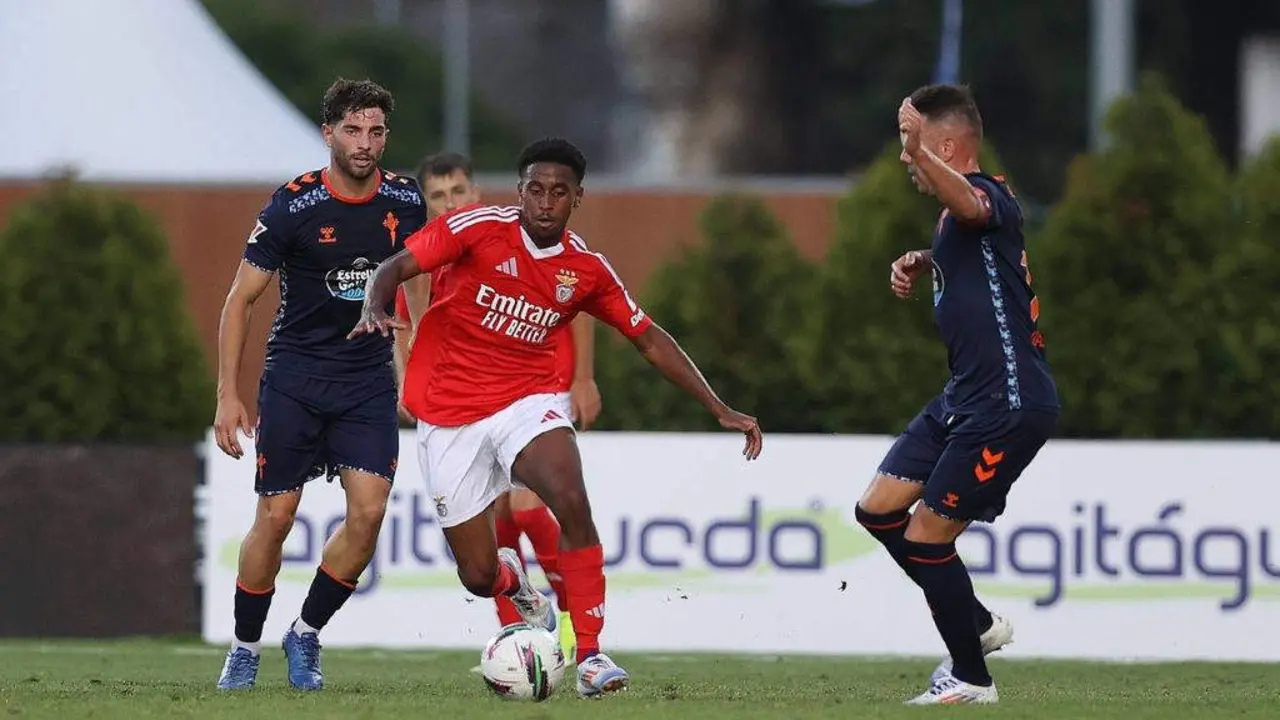 O Celta abriu oficialmente o calendario de amig&aacute;beis co duelo do pasado s&aacute;bado ante o Benfica (2-2). (Foto: SL Benfica).