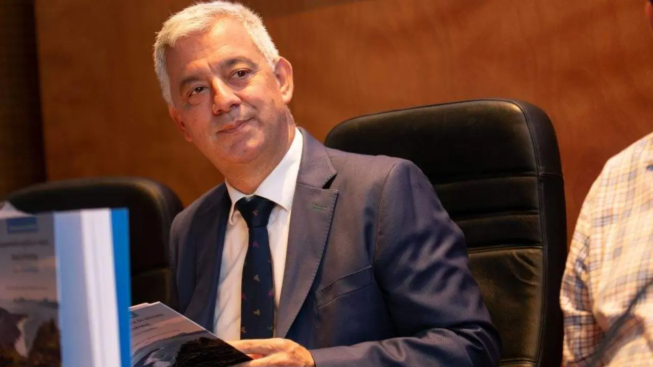 Valent&iacute;n Garc&iacute;a na presentaci&oacute;n da sexta feira, 19 de xullo.