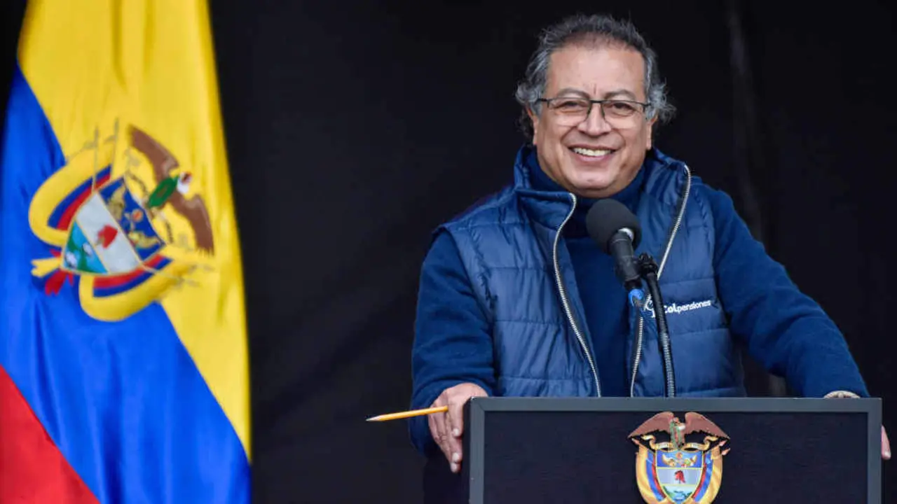 Gustavo Petro, l&iacute;der de Colombia. (Foto: Cristian Bayona / Europa Press / Contacto)