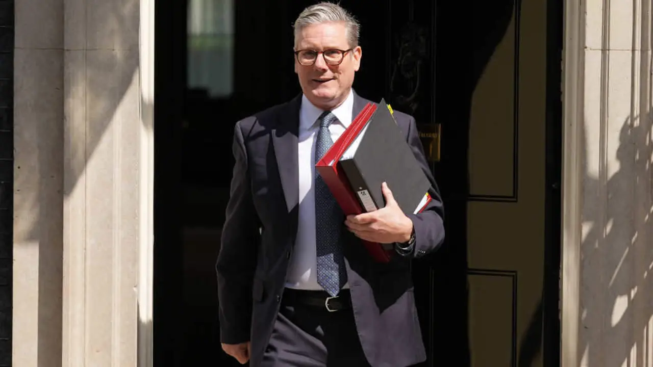 Keir Starmer a cuarta feira. (Foto: Lucy North / PA Wire / DPA v&iacute;a Europa Press)