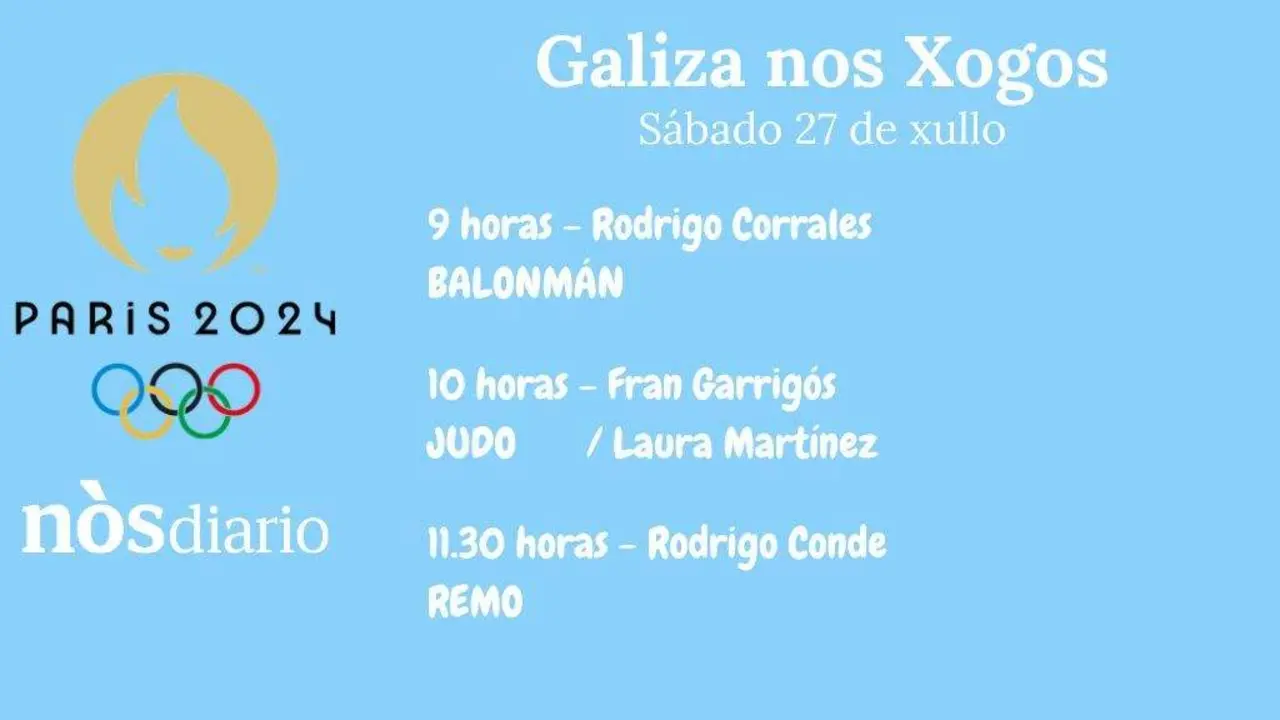 Axenda galega do 27 de xullo.
