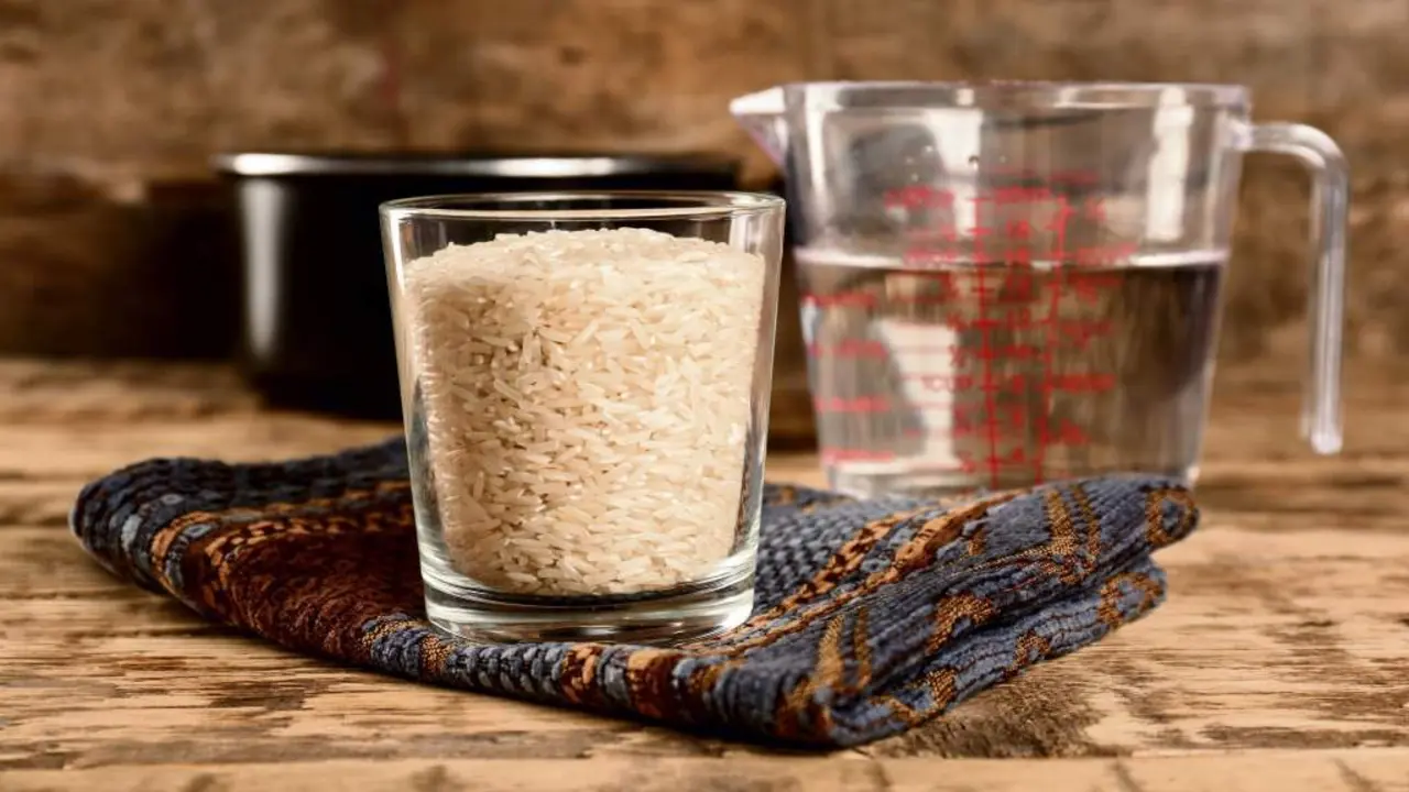 Vaso con arroz. (Foto: N&oacute;s Diario)