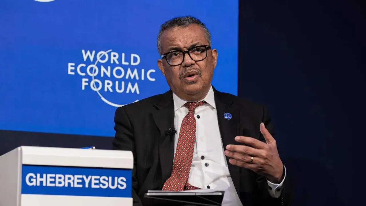 O director xeral da OMS, Tedros Adhanom Ghebreyesus. (Foto: Jakob Polacsek / World Economic Forum / DPA v&iacute;a Europa Press)