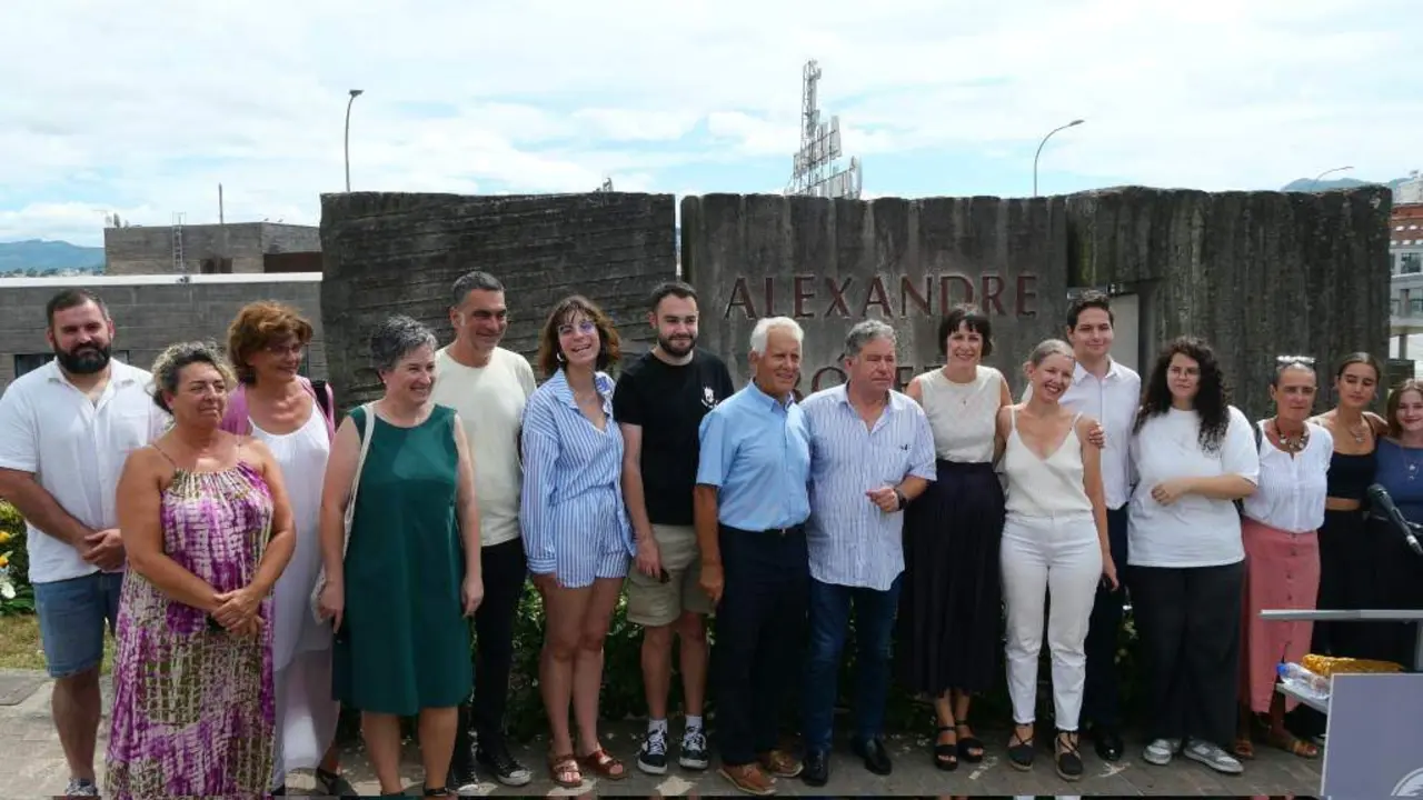 O BNG estivo presente no acto de homenaxe a Alexandre B&oacute;veda. (Foto: N&oacute;s Diario)