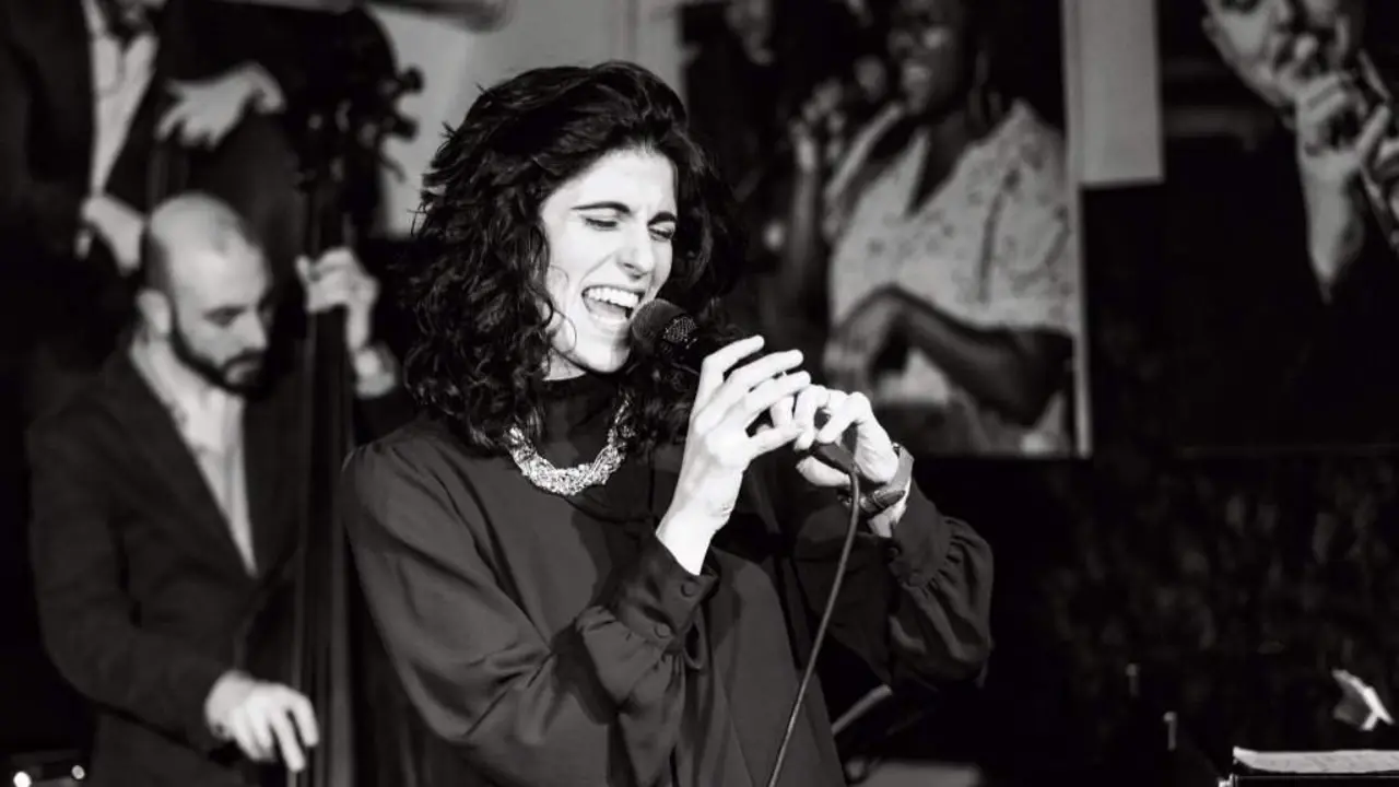 Sara Dowling en concerto. (Foto: Canjazz)