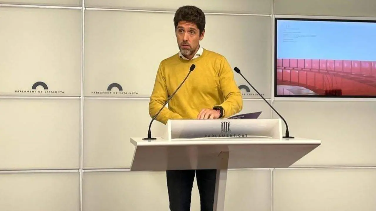 O portavoz de En Com&uacute;, David Cid. (Foto: Europa Press)