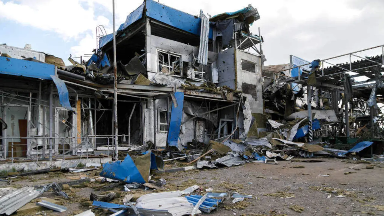 Posto de control fronteirizo ruso, nos lindes con Ucra&iacute;na, atacado na rexi&oacute;n de Kursk.
(Foto: Kirill Chubotin / Europa Press / Contacto)