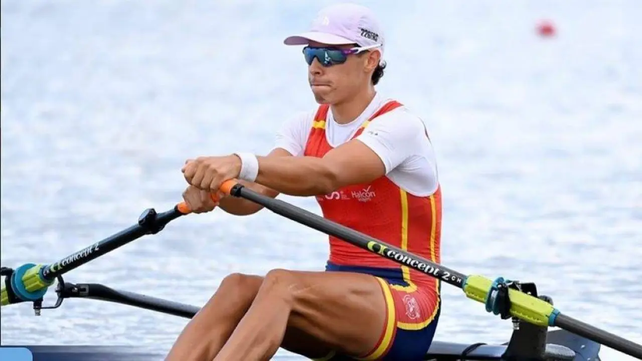 O remeiro Caetano Horta. (Foto: Club do Mar Noia)