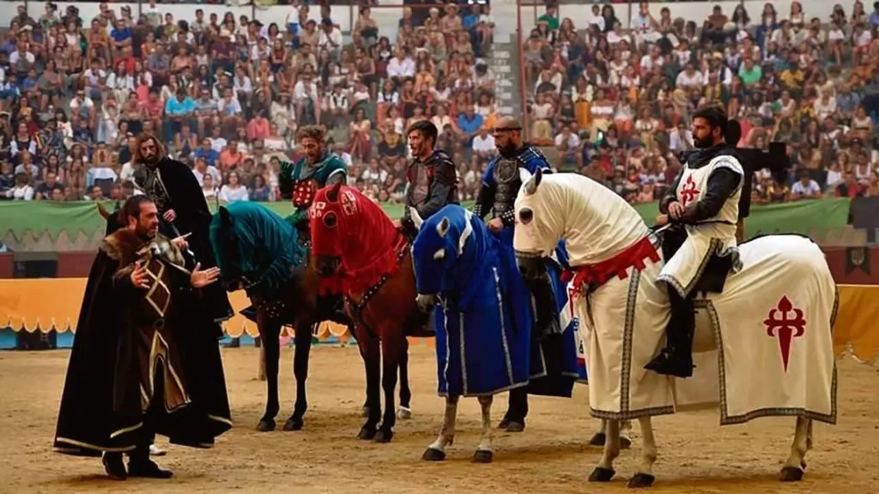 O Torneo Medieval na edici&oacute;n anterior. (Foto: Turismo Pontevedra)