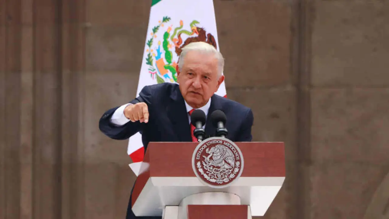 Andr&eacute;s Manuel L&oacute;pez Obrador, presidente mexicano, o domingo. (Foto: Carlos Santiago / eyepix via ZUMA / DPA v&iacute;a Europa Press)