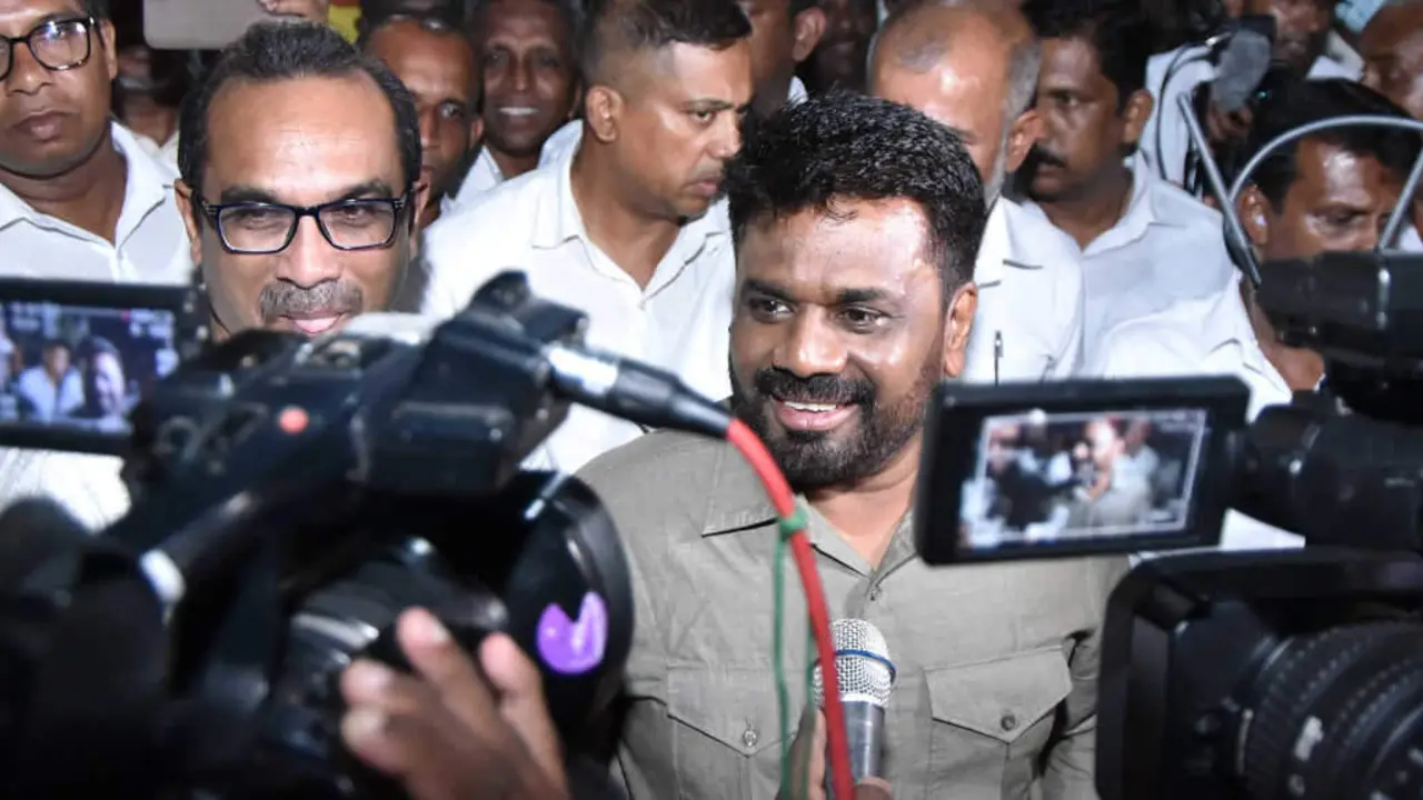 Anura Kumara Dissanayake. (Foto: Gayan Sameera / Europa Press / Contacto)
