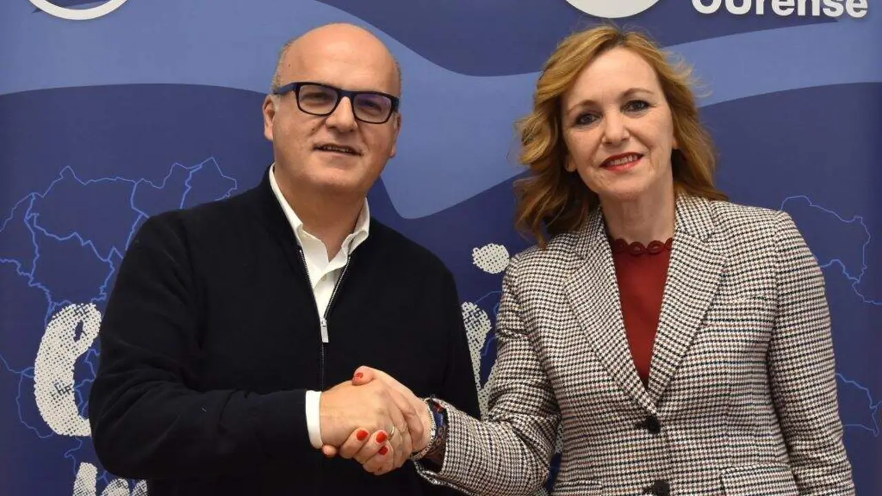 Jos&eacute; Manuel Baltar e Cristina Francisco, nunha imaxe de arquivo. (Foto: N&oacute;s Diario)