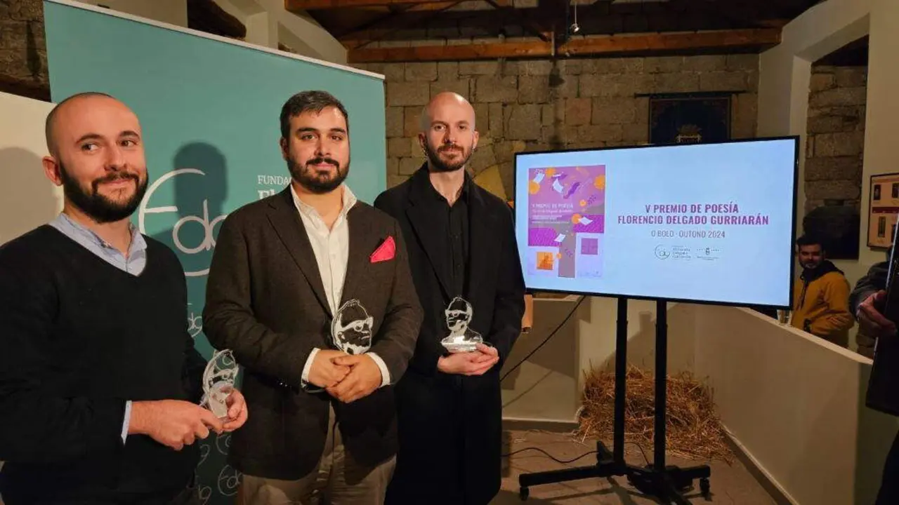 Daniel Barral, Aleixandre Lago e Benjam&iacute;n Vidal. (Foto: N&oacute;s Diario)
