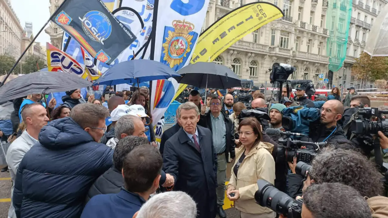 Alberto N&uacute;&ntilde;ez Feixoo a terza feira. (Foto: Europa Press)