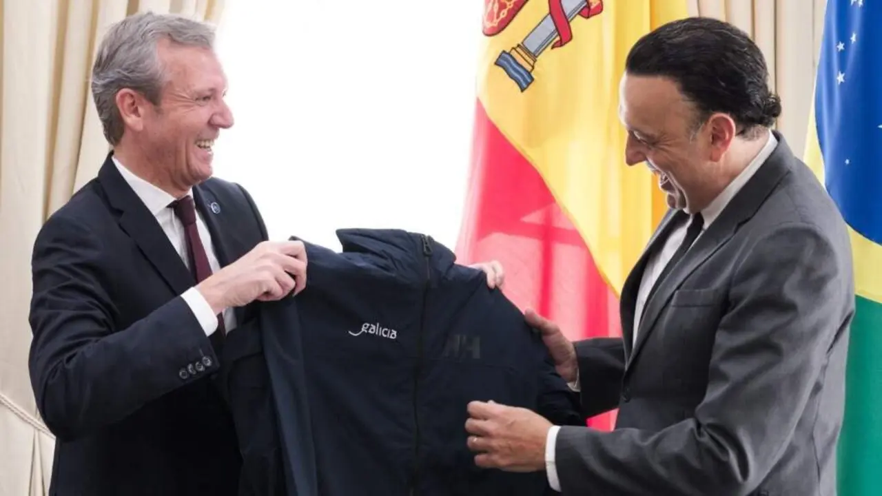 Alfonso Rueda e Felicio Ramuth. (Foto: Xunta da Galiza)