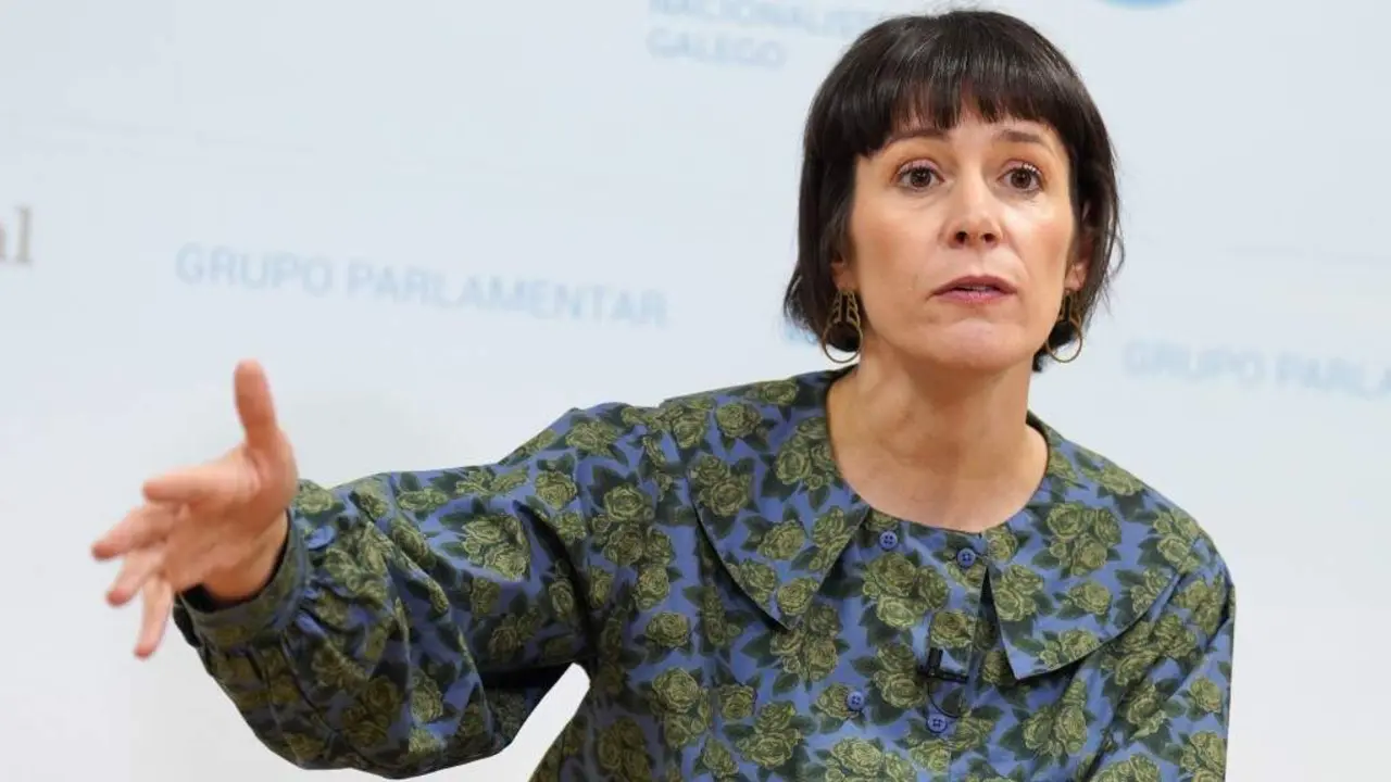 A portavoz nacional do BNG, Ana Pont&oacute;n. (Foto: &Aacute;lvaro Ballesteros / Europa Press)