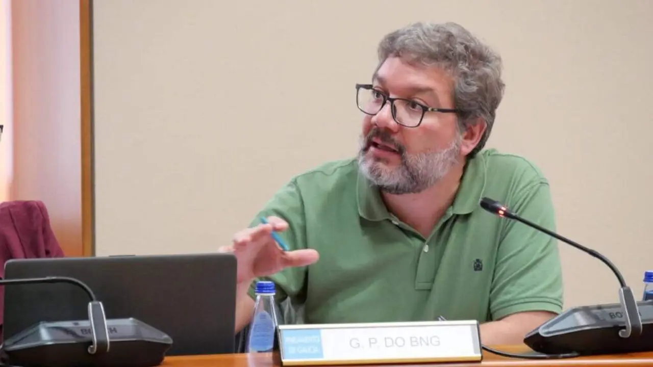 O deputado do BNG &Oacute;scar &Iacute;nsua. (Foto: N&oacute;s Diario)