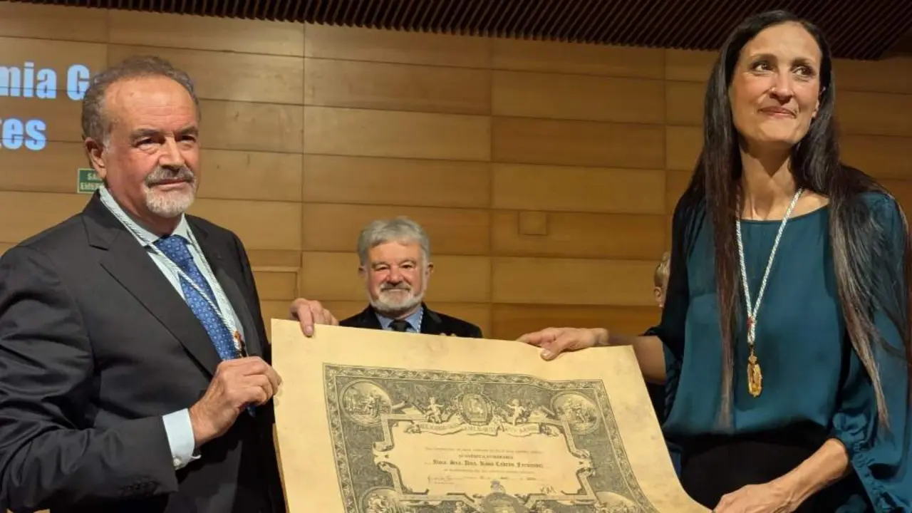 Manuel Quintana, Felipe-Sen&eacute;n L&oacute;pez e Rosa Cedr&oacute;n, este s&aacute;bado. (Foto: Ragba)