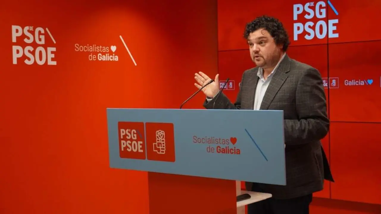 Julio Torrado, portavoz da Executiva do PSdeG. (Foto: N&oacute;s Diario)