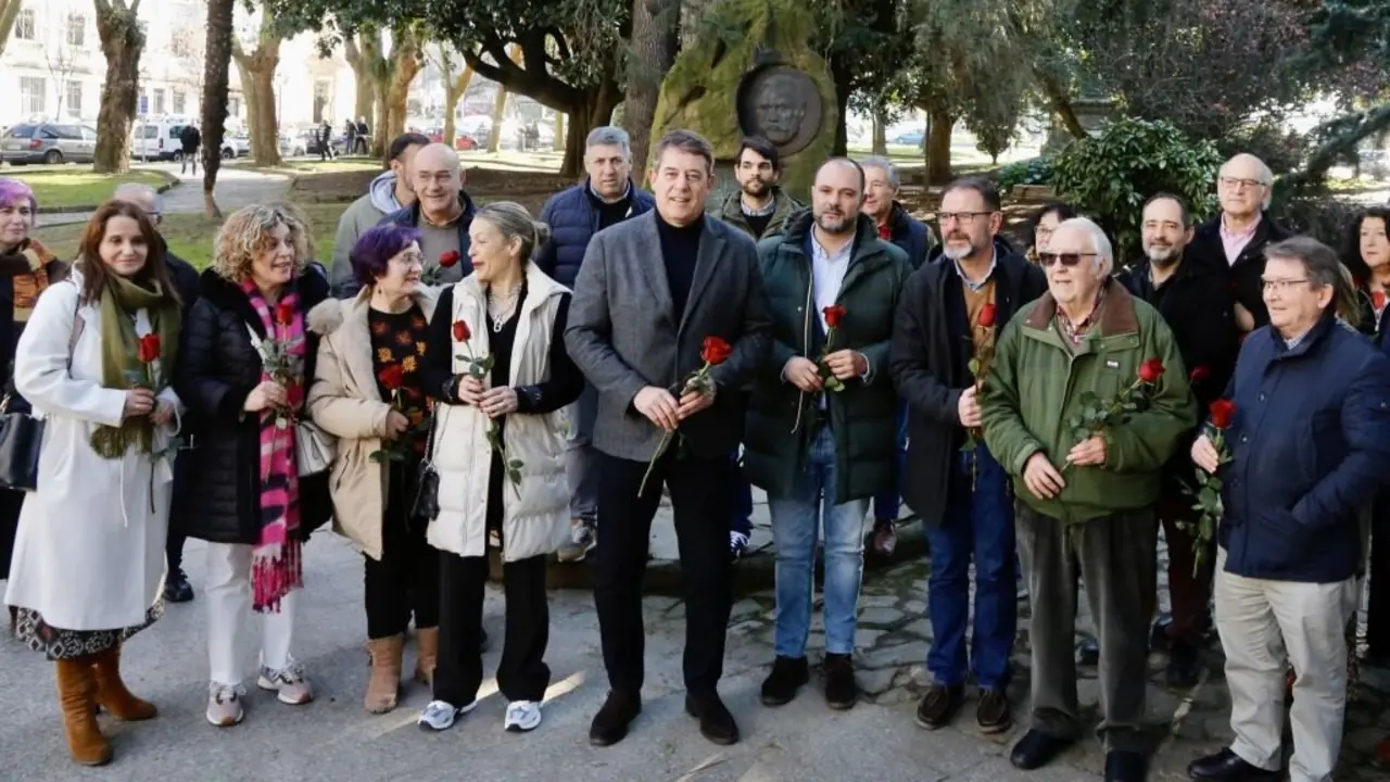 Jos&eacute; Ram&oacute;n G&oacute;mez Besteiro, esta sexta feira en Ferrol. (Foto: N&oacute;s Diario)