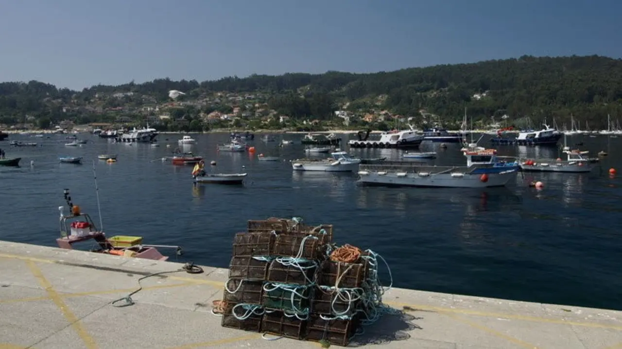 Porto de Ald&aacute;n, Cangas, O Morrazo. (Foto: Turismo da Galiza)