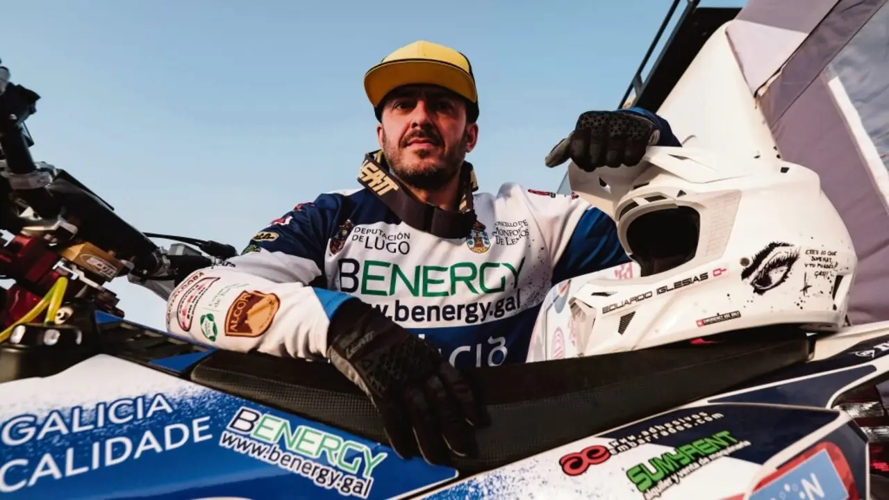 O piloto monfortino Edu Iglesias. (Foto: Team Monforte Rally)
