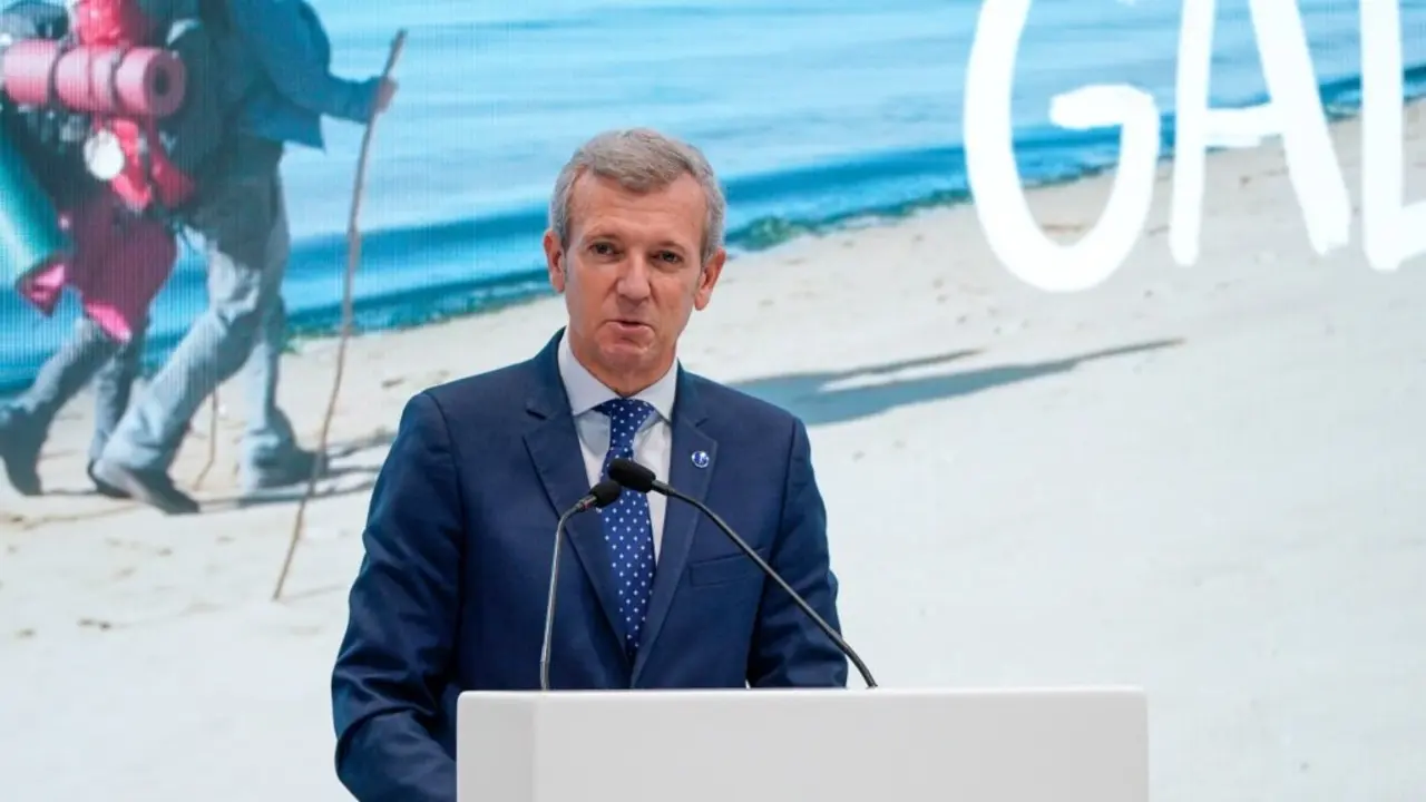 Alfonso Rueda, esta cuarta feira en Fitur. (Foto: Xunta da Galiza)