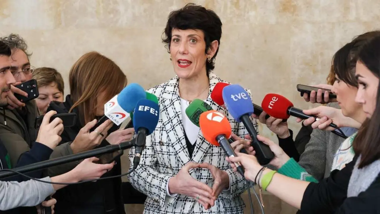 A ministra de Seguridade Social, Elma Saiz. (Foto: Marta Fern&aacute;ndez / Europa Press)