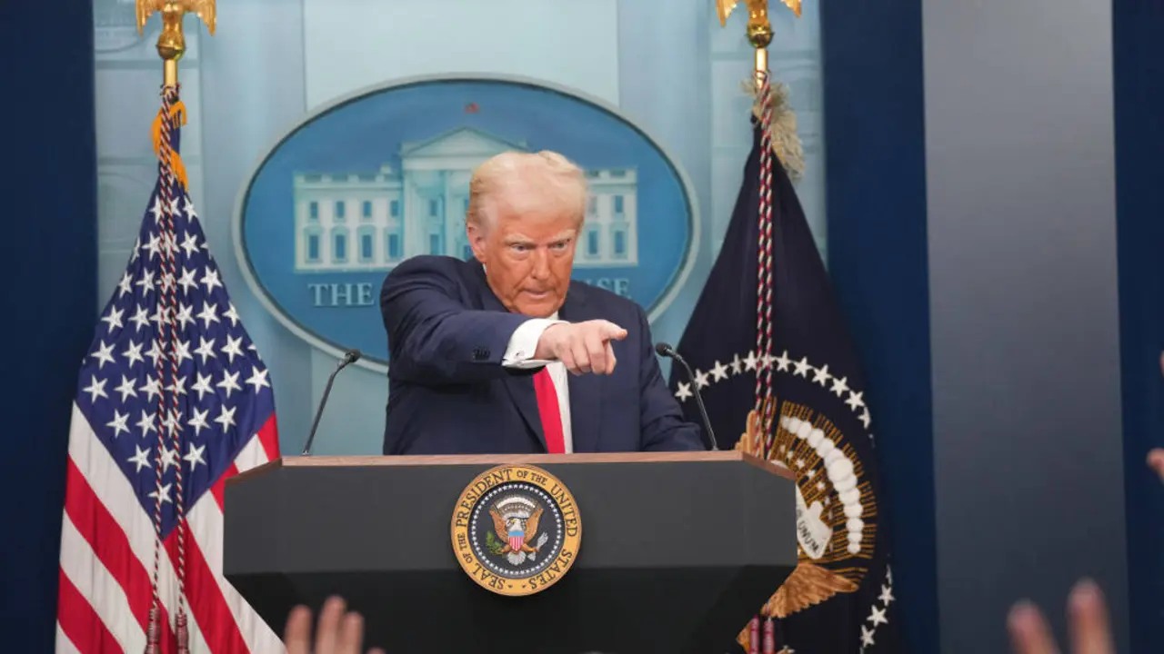 O presidente dos Estados Unidos, Donald Trump. (Foto: Andrew Leyden / ZUMA Press Wire / dp / DPA v&iacute;a Europa Press)