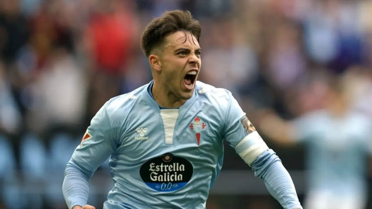 Fran Beltr&aacute;n, onte, en Bala&iacute;dos (Foto: RC Celta)