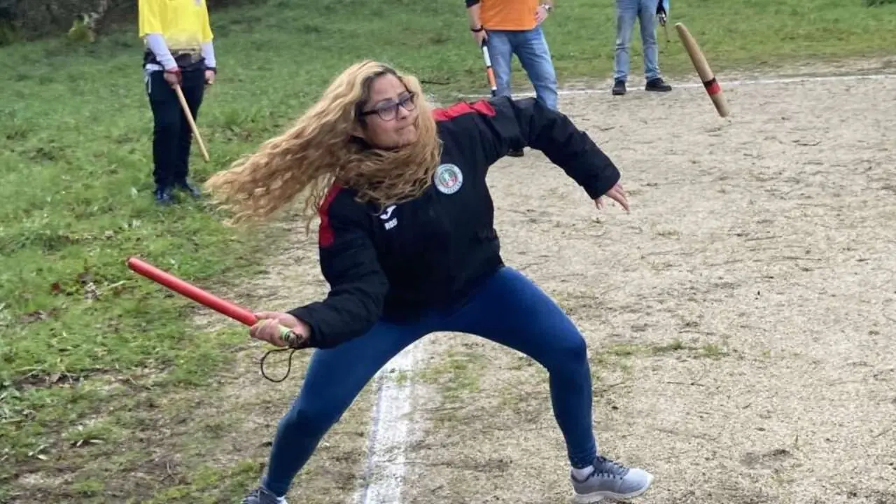 Rosirene Evangelista, de APB A Laracha, esta fin de semana. (Foto: LGB)