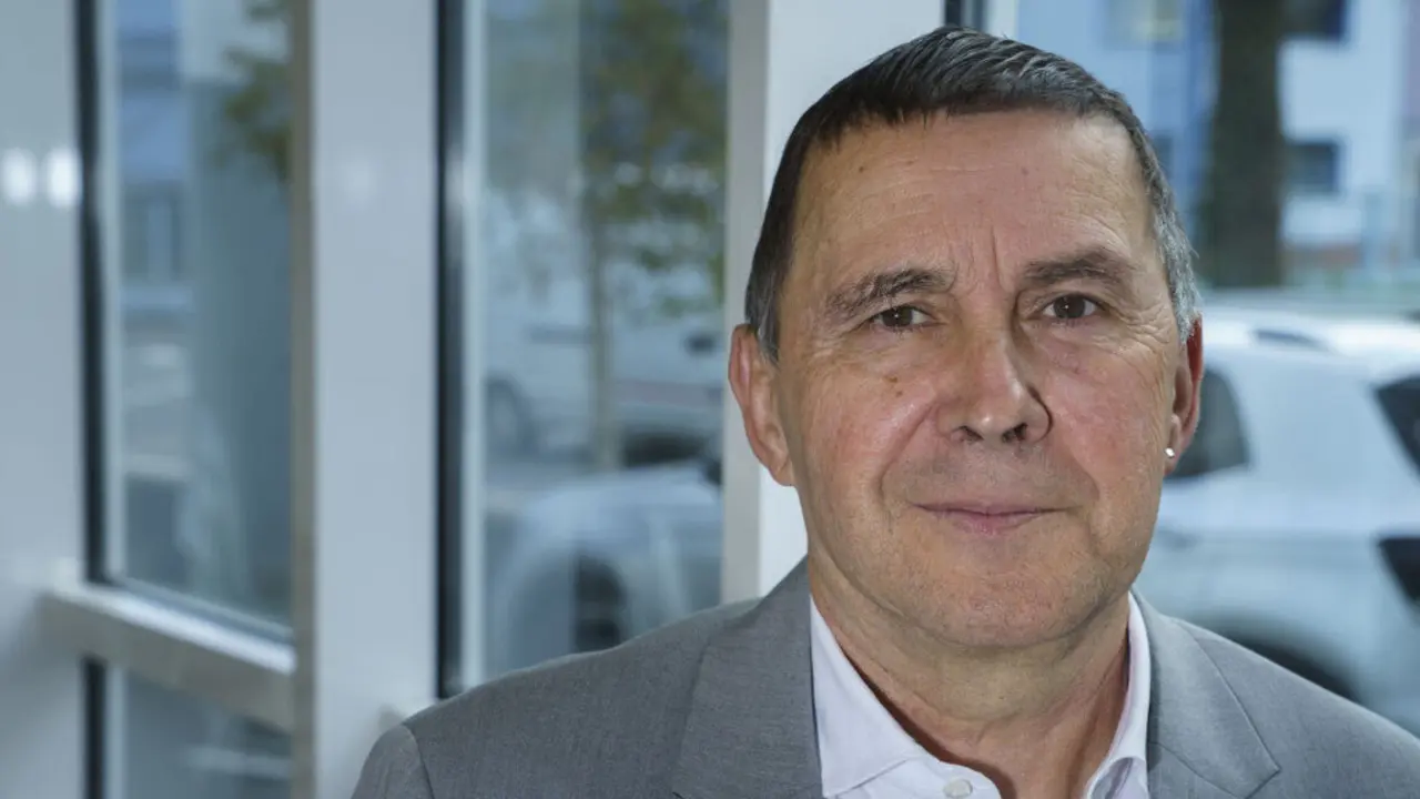 O secretario xeral de EH Bildu, Arnaldo Otegi. (Foto: Jon Urbe / Foku / Berria)