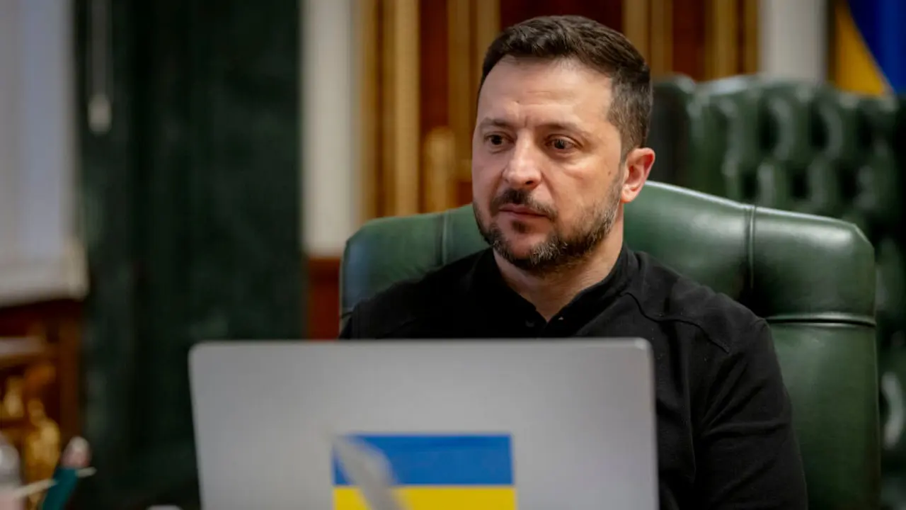 O presidente ucra&iacute;no, Volodimir Zelenski. (Foto: Presidencia de Ucra&iacute;na)