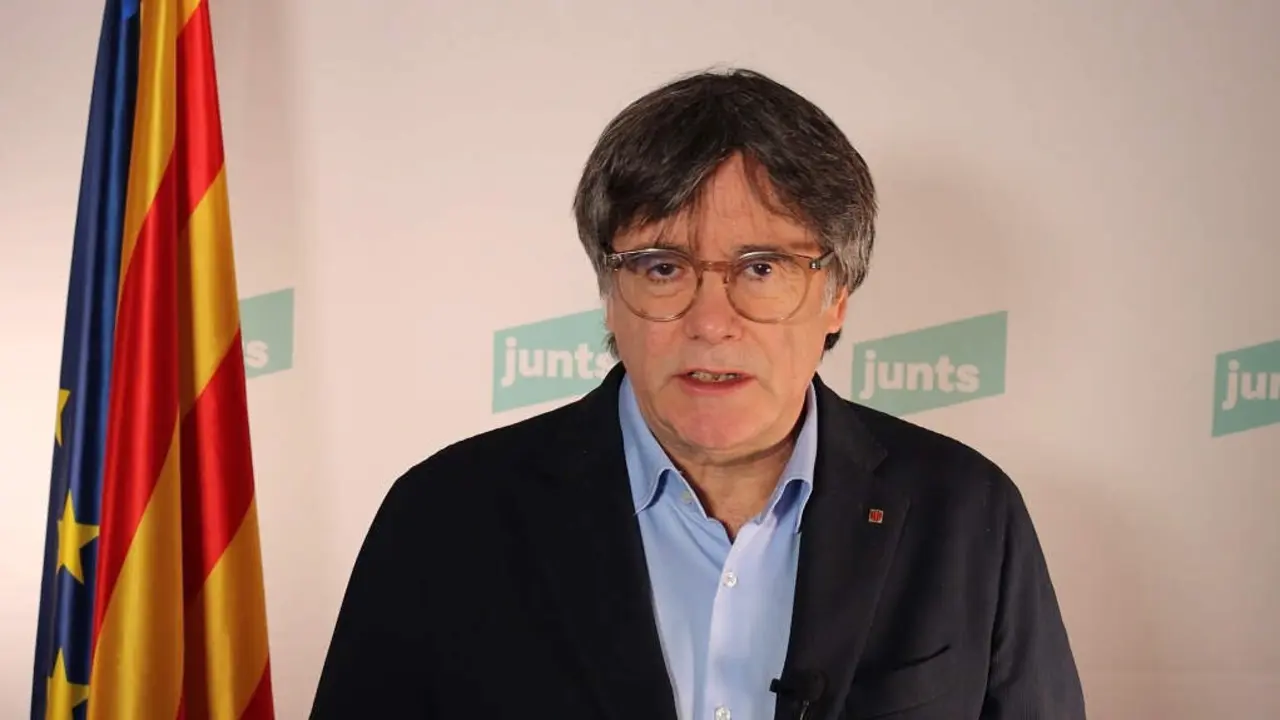 Carles Puigdemont, ex presidente catal&aacute;n e l&iacute;der de Junts, o 15 de marzo de 2025. (Foto: Junts)