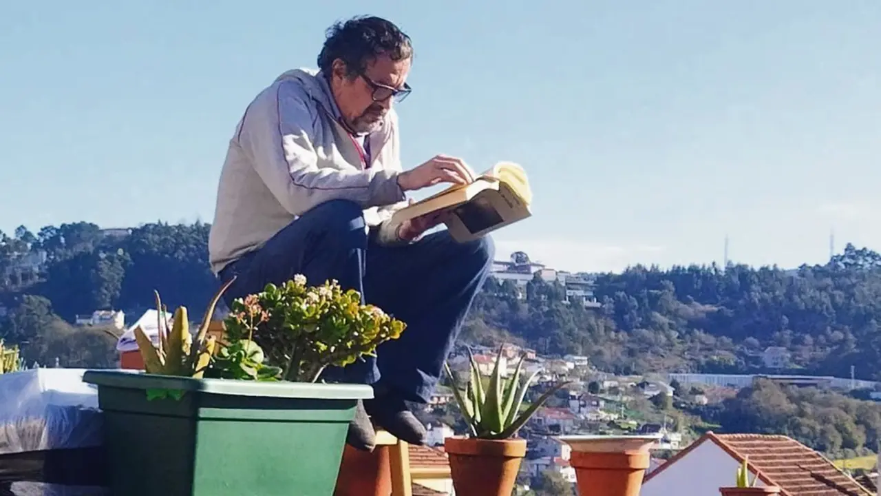O escritor Xavier Queipo. (Foto: C&eacute; Tom&eacute;)