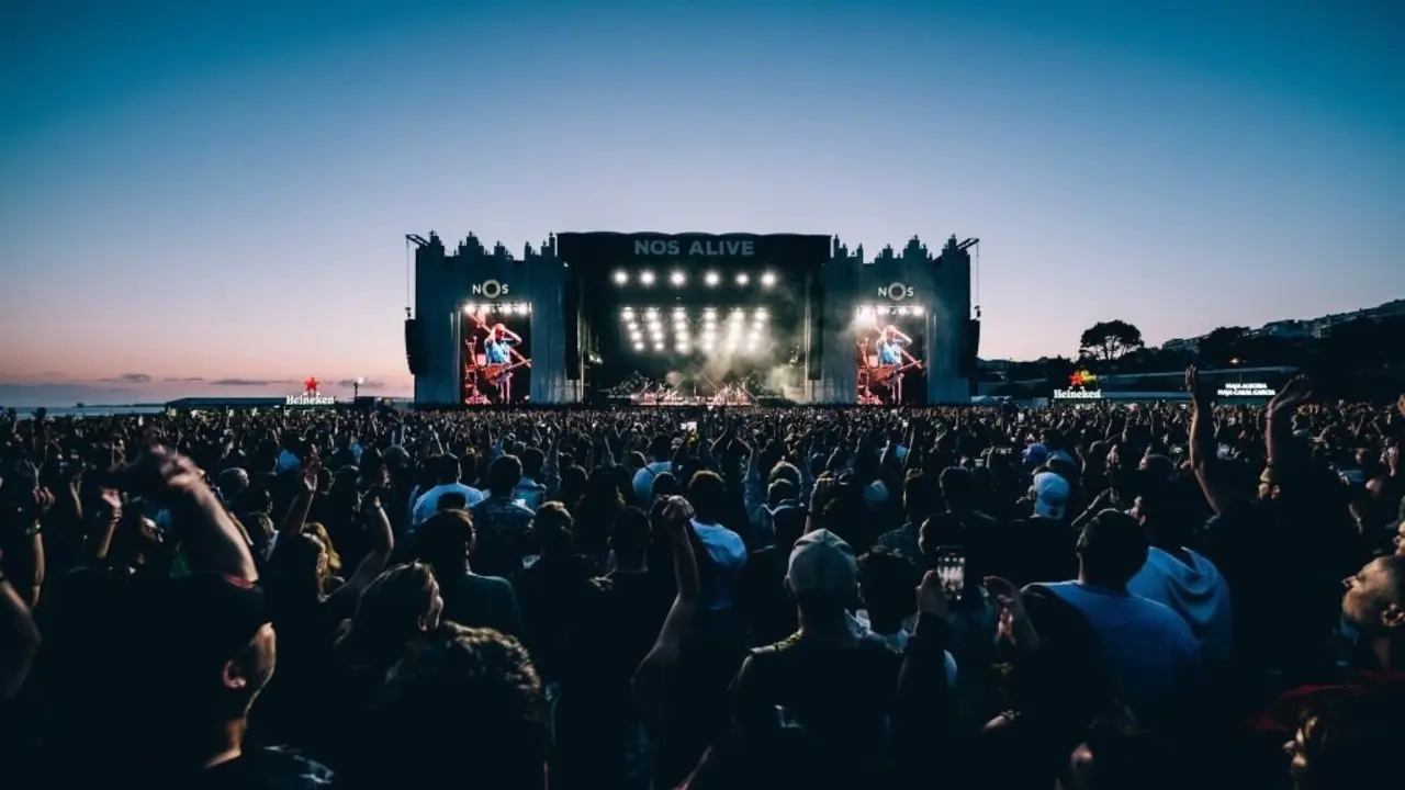 Festival NOS Alive en Lisboa, Portugal. (Foto: NA)