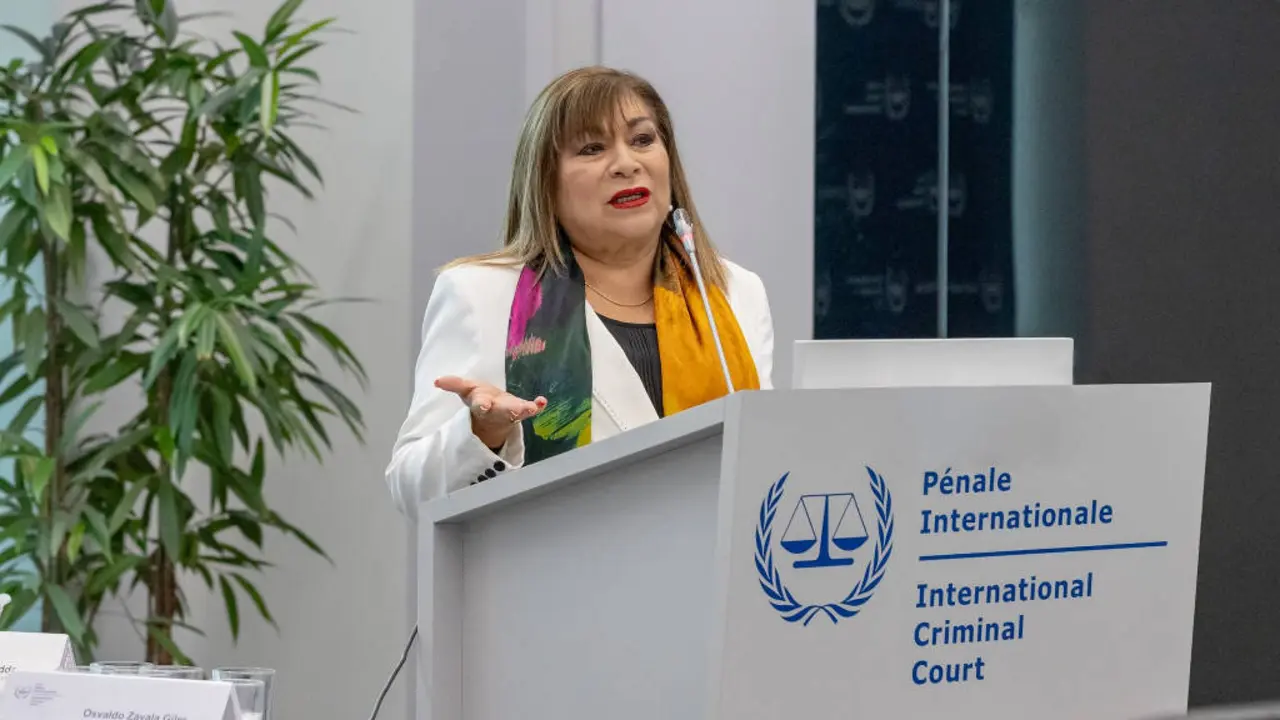 Luz del Carmen Ib&aacute;&ntilde;ez, xu&iacute;za do Tribunal Penal Internacional, o 22 de maio de 2025. (Foto: TPI)