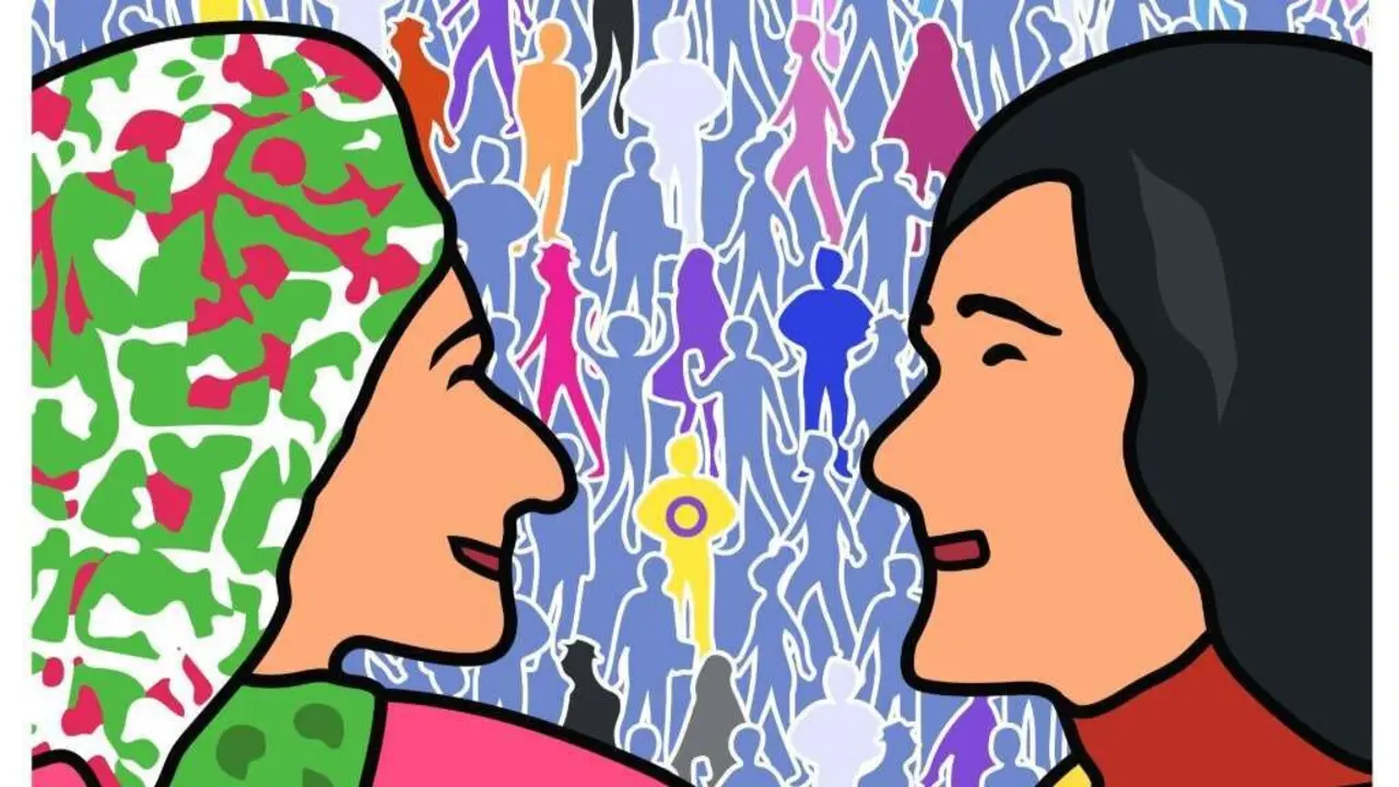 Detalle do cartel do orgullo. (Foto: Avante LGBT+)