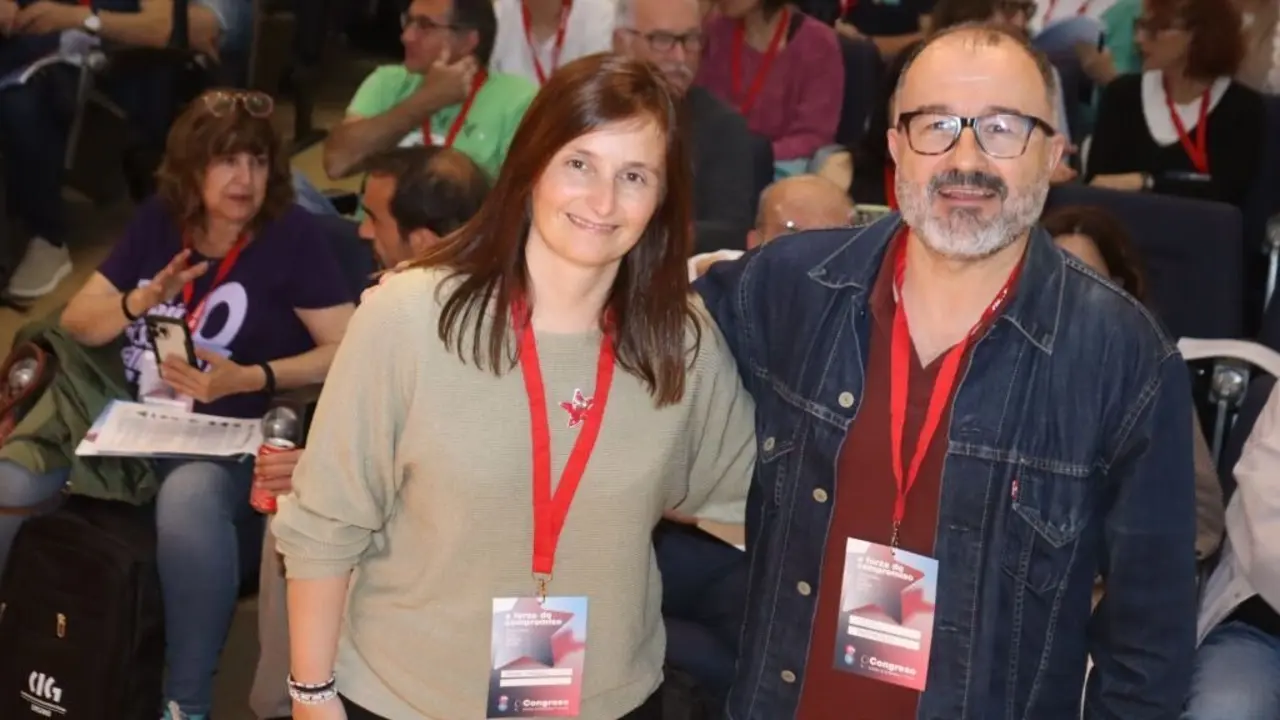 Laura Arroxo e Suso Bermello. (Foto: N&oacute;s Diario)