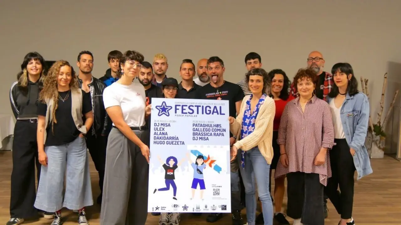 Presentaci&oacute;n do cartel do Festigal 2025. (Foto: Festigal)