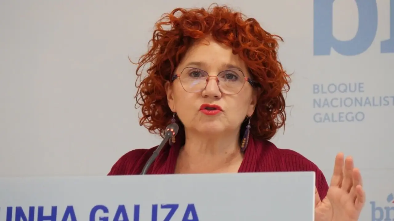A deputada do BNG no Parlamento galego Montse Prado. (Foto: N&oacute;s Diario)