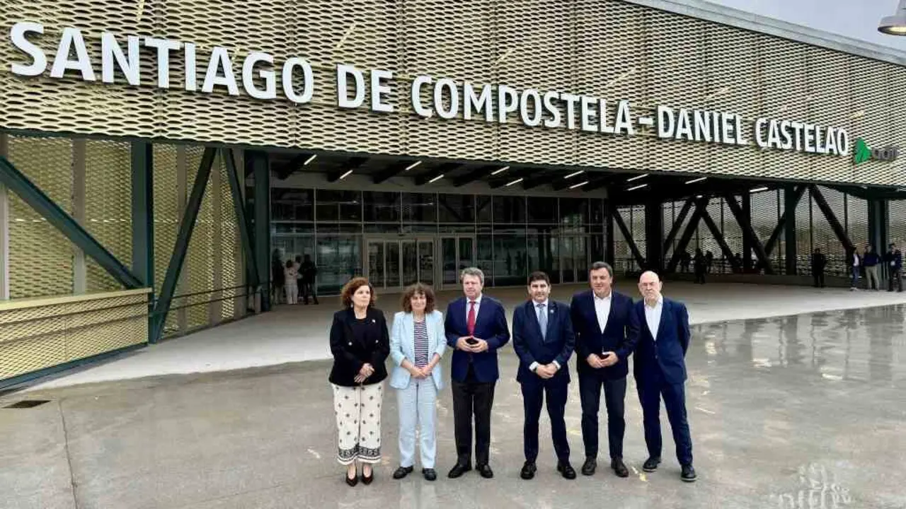 Ribas, Sanmart&iacute;n, Santano, Branco, Gonz&aacute;lez e Seixas, o 25 de xu&ntilde;o. (Foto: N&oacute;s Diario)